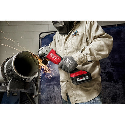 M18 FUEL™ 4-1/2" / 5" Braking Grinder w/ ONE-KEY™ Paddle Switch, No Lock