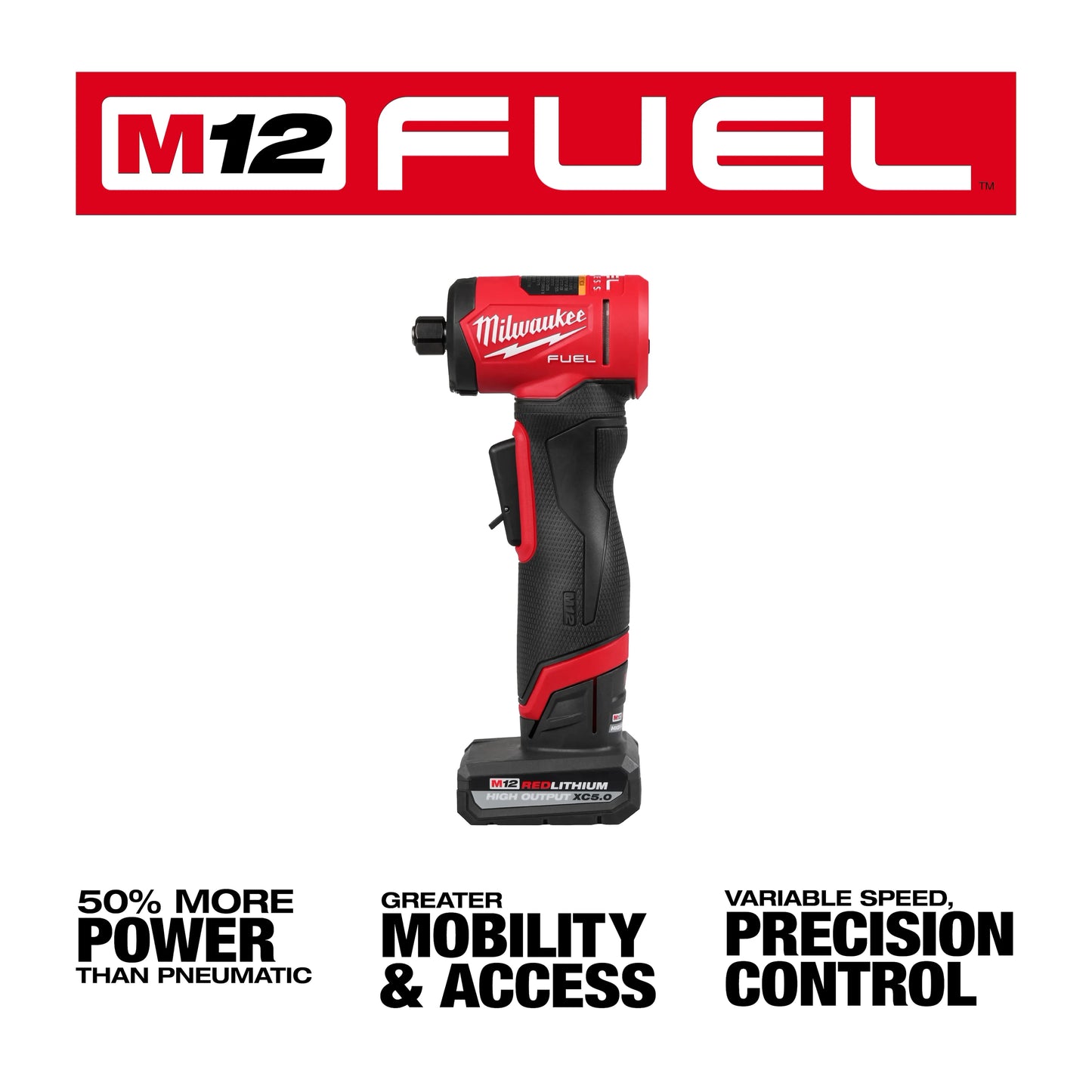 M12 FUEL™ 14 Right Angle Die Grinder Kit